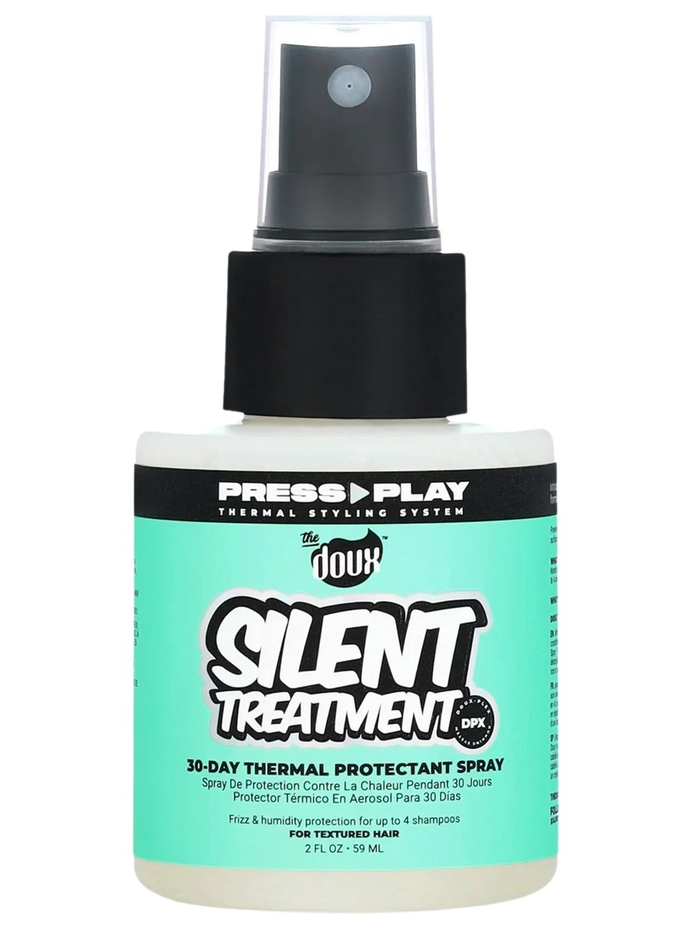 The Doux Silent Treatment 30 Day Thermal Protection Spray 2oz